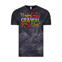 Cloud Black happy crawdi gras with crawfish Vintage Tee - Artiststas