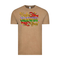 Vintage Coffee happy crawdi gras with crawfish Vintage Tee - Artiststas