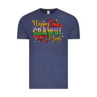 Vintage Denim happy crawdi gras with crawfish Vintage Tee - Artiststas