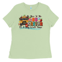 Matcha be nice to the bus driver its a long walk home Ladies Tee - texasbilliewilder