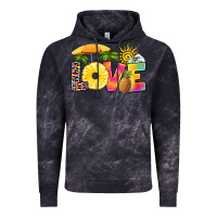 Cloud Black love pineapple Vintage Hoodie - RanaPortraitStore