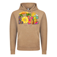 Vintage Coffee love pineapple Vintage Hoodie - RanaPortraitStore
