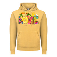 Vintage Mustard love pineapple Vintage Hoodie - RanaPortraitStore