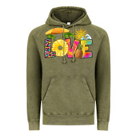 Vintage Olive love pineapple Vintage Hoodie - RanaPortraitStore