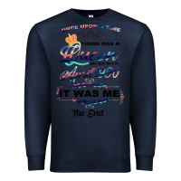 Navy The Queen Reigning Since 1990 Premium Sweatshirt - Bettercallsaul