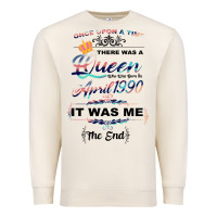 Sandshell The Queen Reigning Since 1990 Premium Sweatshirt - Bettercallsaul