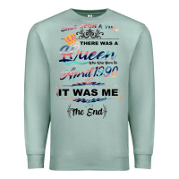 Seafoam The Queen Reigning Since 1990 Premium Sweatshirt - Bettercallsaul