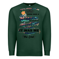 Sports Green The Queen Reigning Since 1990 Premium Sweatshirt - Bettercallsaul
