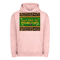 Pigment Salmon Dead inside but feeling lucky 20oz skinny tumbler Urban Hoodie - HowdyJamesFarm