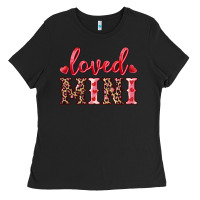 Black loved mini Ladies Tee - RanaPortraitStore