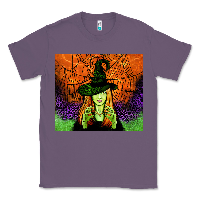 Halloween Witch Tumbler Classic Tee by Jasminsmagicworld | Teevron
