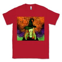 Red halloween witch tumbler Classic Tee - Jasminsmagicworld