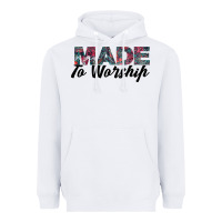 White Made to Worship Heavyweight Hoodie - Bettercallsaul