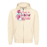 Sandshell i am snow cute pink bbs Zipper Hoodie - BundleAndBundleShop