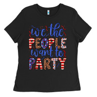 Black we the people want to party Ladies Tee - JahusDesignShop