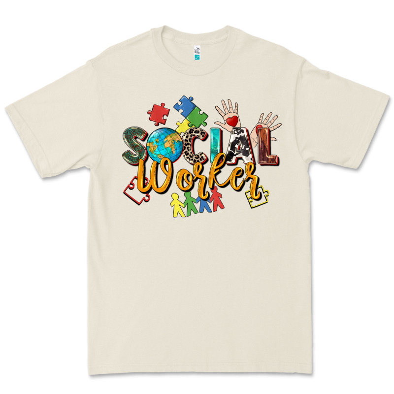Social Worker Premium Tee by Zillion Design Studio | Teevron
