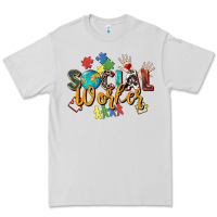 Dove Grey social worker Premium Tee - Zillion Design Studio