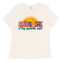 Bone sunshine is my favorite color Ladies Tee - Zillion Design Studio