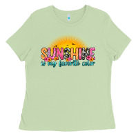 Matcha sunshine is my favorite color Ladies Tee - Zillion Design Studio