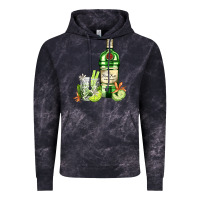 Cloud Black gin tonic bottle and cocktail Vintage Hoodie - AdoDesignShop