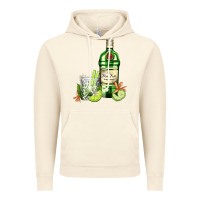 Vintage Artic gin tonic bottle and cocktail Vintage Hoodie - AdoDesignShop