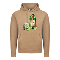 Vintage Coffee gin tonic bottle and cocktail Vintage Hoodie - AdoDesignShop