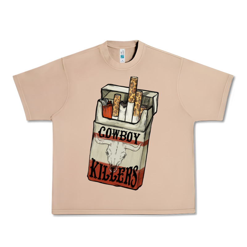 Cowboy Killers Cigarette Package Urban Heavy Tee by NancyCooperArtShop | Teevron