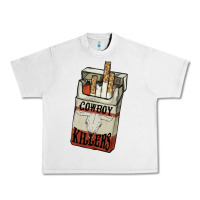 Lunar Rock cowboy killers cigarette package Urban Heavy Tee - NancyCooperArtShop