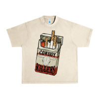 Sandshell cowboy killers cigarette package Urban Heavy Tee - NancyCooperArtShop