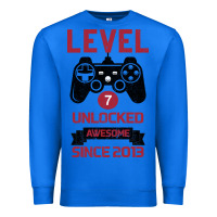 True Royal Kids Level 7 Unlocked Awesome Since 2013 Premium Sweatshirt - Bettercallsaul