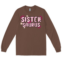 Chestnut sister saurus Long Sleeve Tee - MaliasSmallBusiness