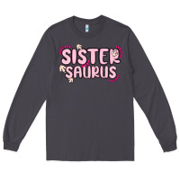 Smoke sister saurus Long Sleeve Tee - MaliasSmallBusiness