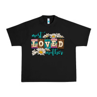 Black most loved mother Urban Heavy Tee - AdoDesignShop