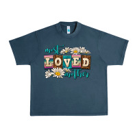 Midnight Navy most loved mother Urban Heavy Tee - AdoDesignShop