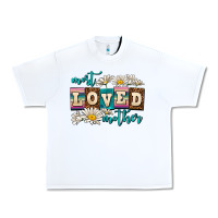 White most loved mother Urban Heavy Tee - AdoDesignShop