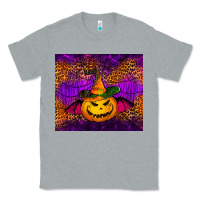 Heather Grey halloween jack o'lantern tumbler Classic Tee - Jasminsmagicworld