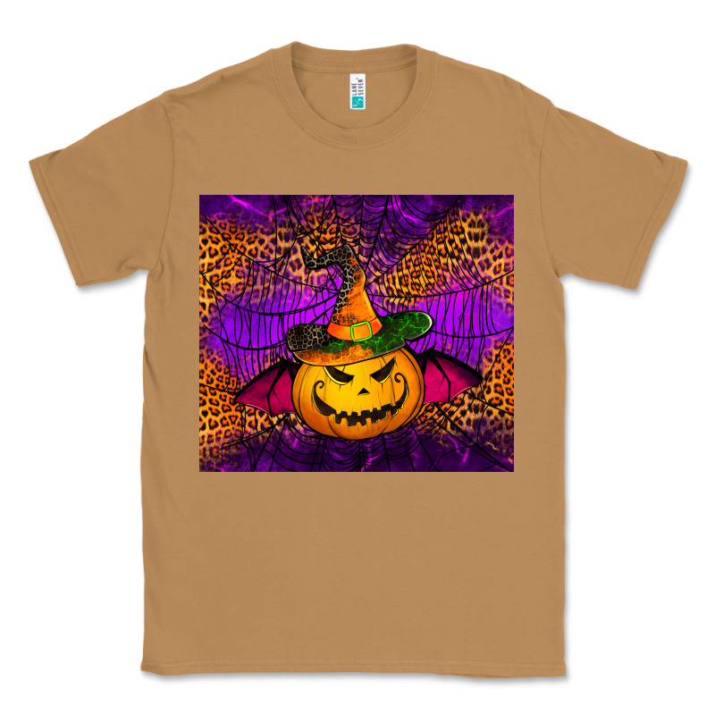 Halloween Jack O'lantern Tumbler Classic Tee by Jasminsmagicworld | Teevron