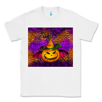 White halloween jack o'lantern tumbler Classic Tee - Jasminsmagicworld