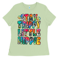 Matcha stay trippy little hippie Ladies Tee - Zillion Design Studio