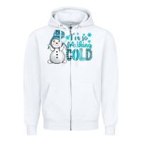 White i'm so freaking cold bbs Zipper Hoodie - BundleAndBundleShop