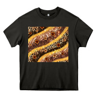 Asphalt melanin leopard glitter Heavy Core Tee - Zillion Design Studio