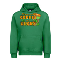 Emerald All you need is coffee and lucky Urban Hoodie - CowGirlArtShop
