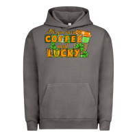 Pigment Tornado All you need is coffee and lucky Urban Hoodie - CowGirlArtShop