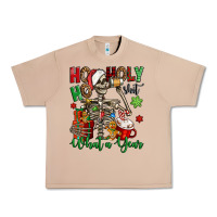 Burro ho ho holy shit what a year christmas skeleton Urban Heavy Tee - Jasminsmagicworld