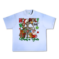 Grape Ice ho ho holy shit what a year christmas skeleton Urban Heavy Tee - Jasminsmagicworld