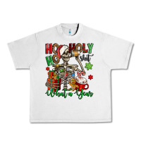 Lunar Rock ho ho holy shit what a year christmas skeleton Urban Heavy Tee - Jasminsmagicworld