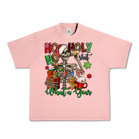 Salmon ho ho holy shit what a year christmas skeleton Urban Heavy Tee - Jasminsmagicworld