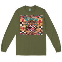 Army Green racing girl Long Sleeve Tee - JahusDesignShop