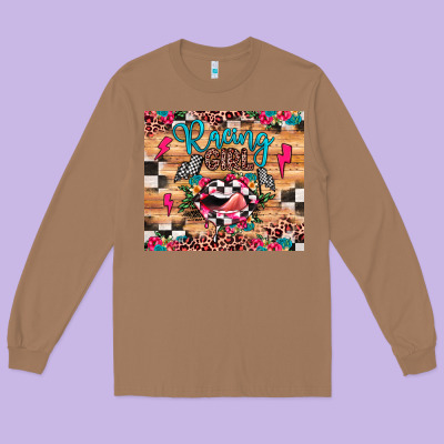 Racing Girl Long Sleeve Tee Designed By Jahusdesignshop