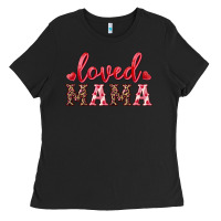 Black loved mama Ladies Tee - RanaPortraitStore